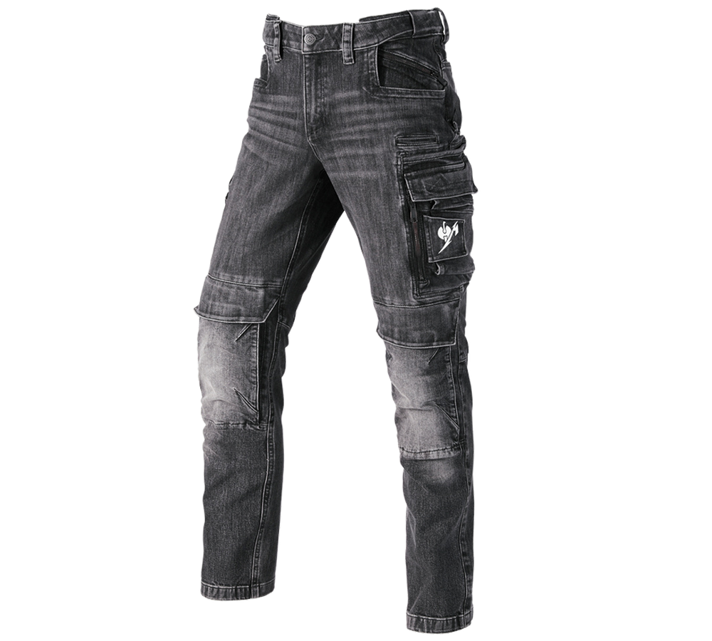 Pracovní kalhoty: Metallica denim pants + blackwashed