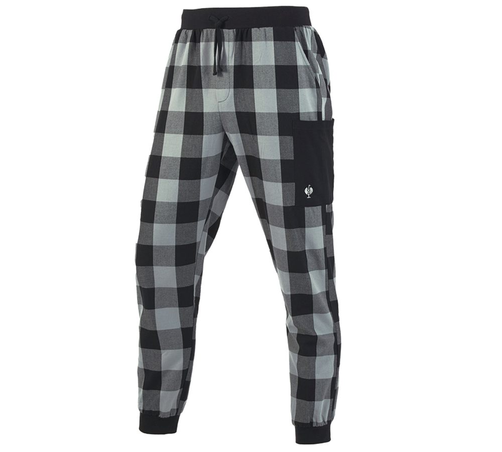 Dárkové zboží: e.s. Pyžamo kalhoty + bouřkově šedá/černá