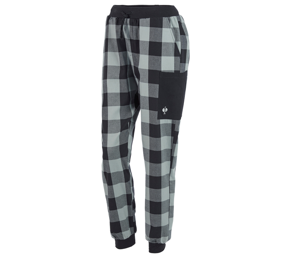 Dárkové zboží: e.s. Pyžamo kalhoty, dámské + bouřkově šedá/černá