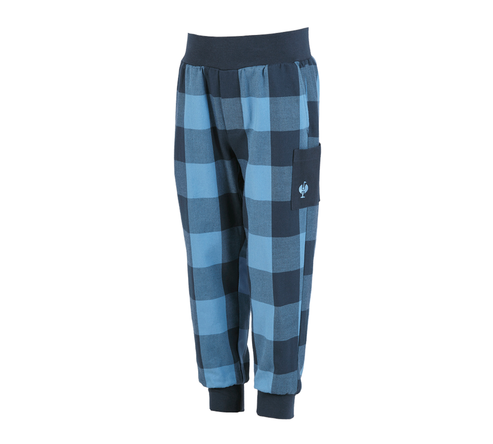 Pro nejmenší: e.s. Pyžamo kalhoty, dětská + stínově modrá/jarní modrá