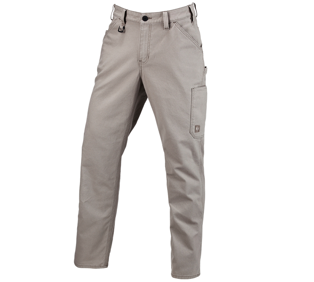 Pracovní kalhoty: Kalhoty do pasu e.s.iconic + delfíní šedá