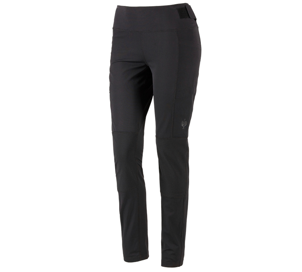 Pracovní kalhoty: Zimní dámské funkční legíny e.s.trail + černá
