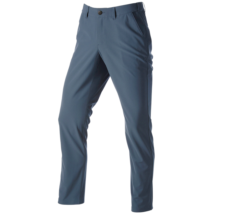 Oděvy: Pracovní kalhoty Chino e.s.work&travel + železná modrá