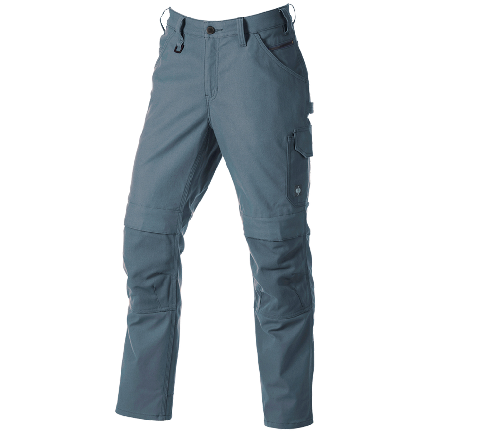 Pracovní kalhoty: Prac. kalhoty do pasu e.s.iconic + oxidově modrá