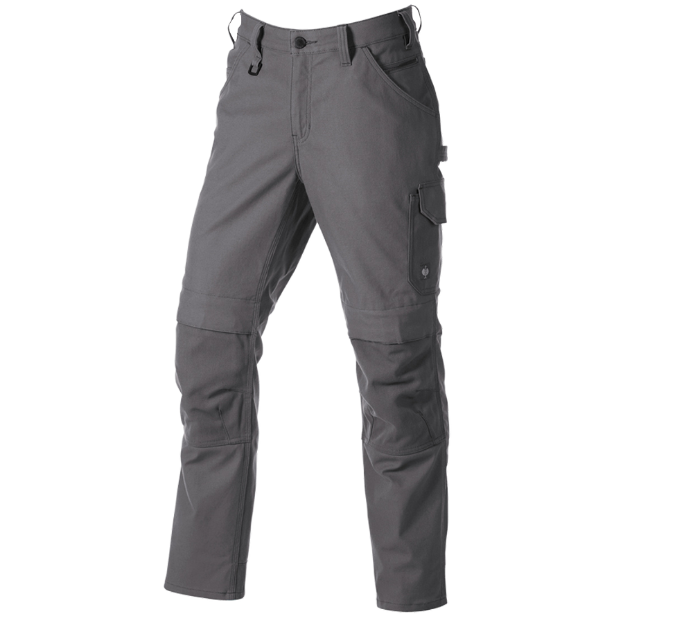 Oděvy: Prac. kalhoty do pasu e.s.iconic + karbonová šedá