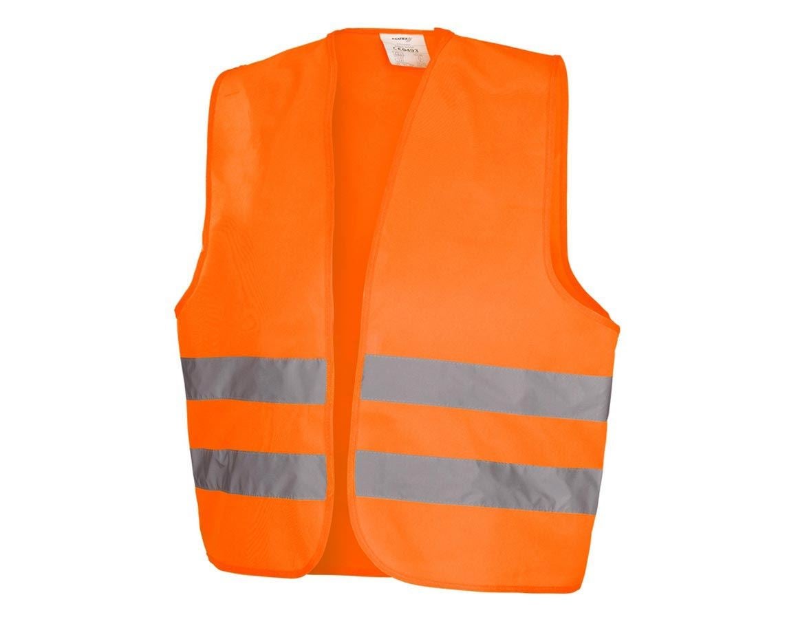 Pracovní vesty: STONEKIT Výstražná vesta Basic + výstražná oranžová