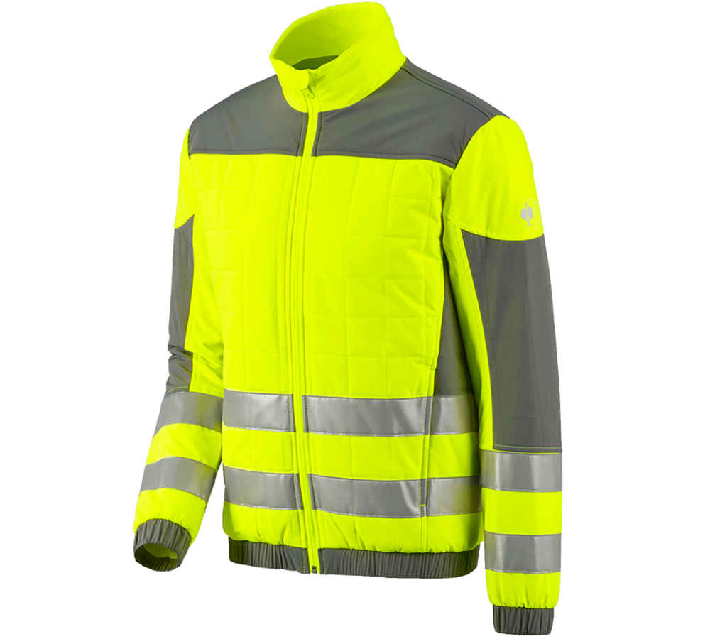 Pracovní bundy: Výstražná bunda e.s.concrete + výstražná žlutá/antracit