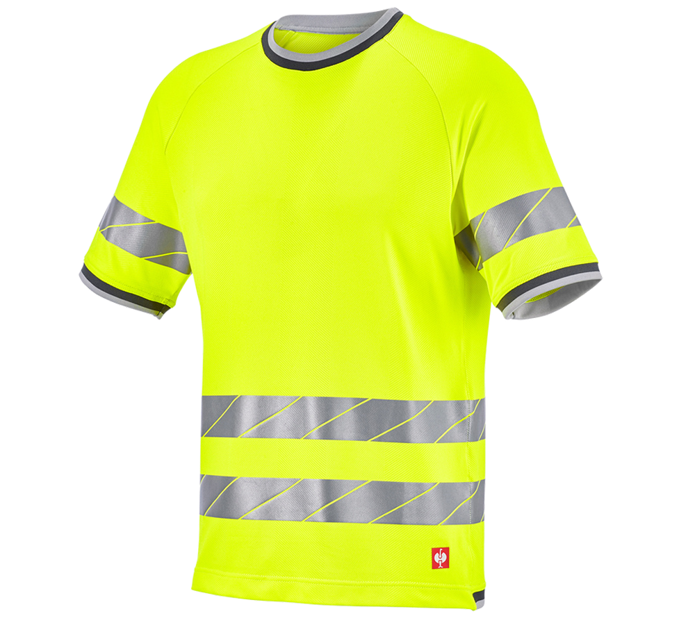 Témata: Výstražné funkční tričko e.s.ambition + výstražná žlutá/antracit