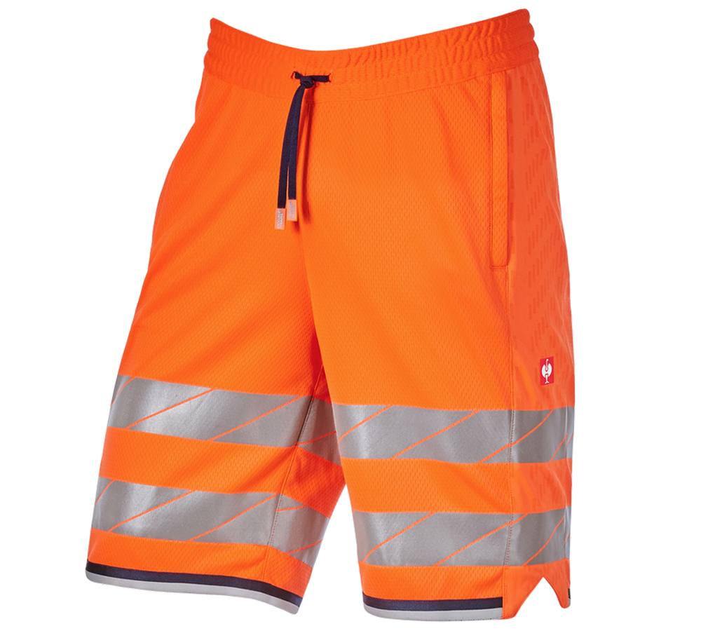Témata: Výstražné funkční šortky e.s.ambition + výstražná oranžová/tmavomodrá