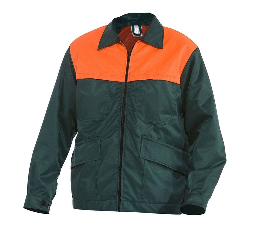 Pracovní bundy: Lesnická bunda Basic + zelená/oranžová