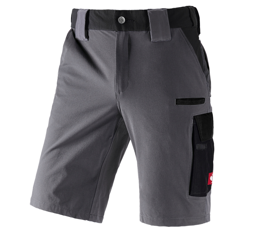 Pracovní kalhoty: Funkční short e.s.dynashield + cement/černá