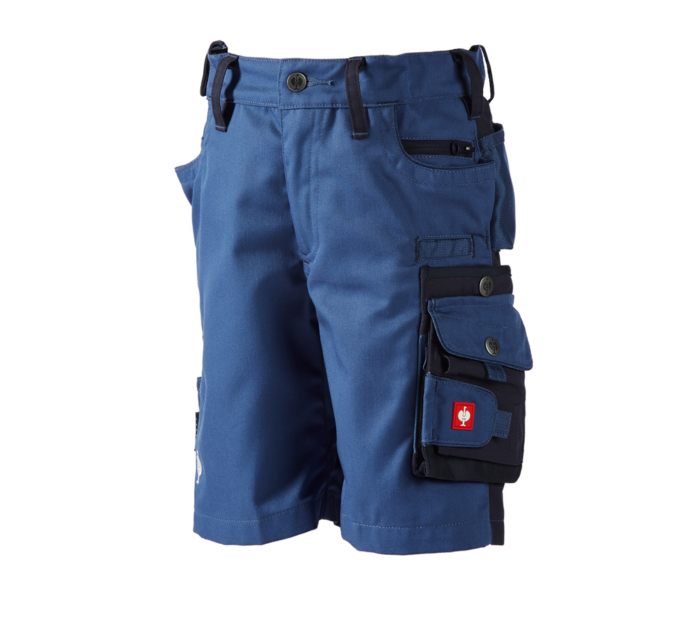 Krat'asy: Dětské šortky e.s.motion + kobalt/pacifik