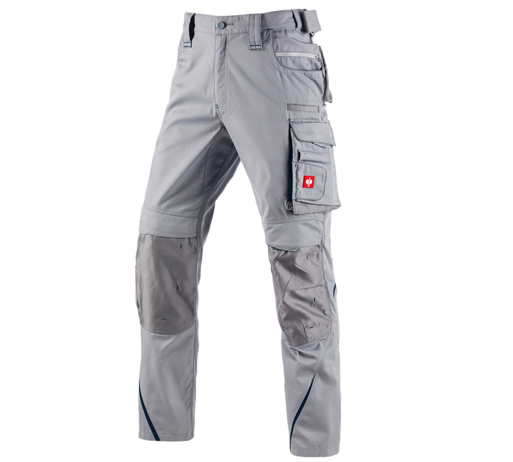 Pracovní kalhoty: Kalhoty e.s.motion 2020 + platinová/mořská modrá