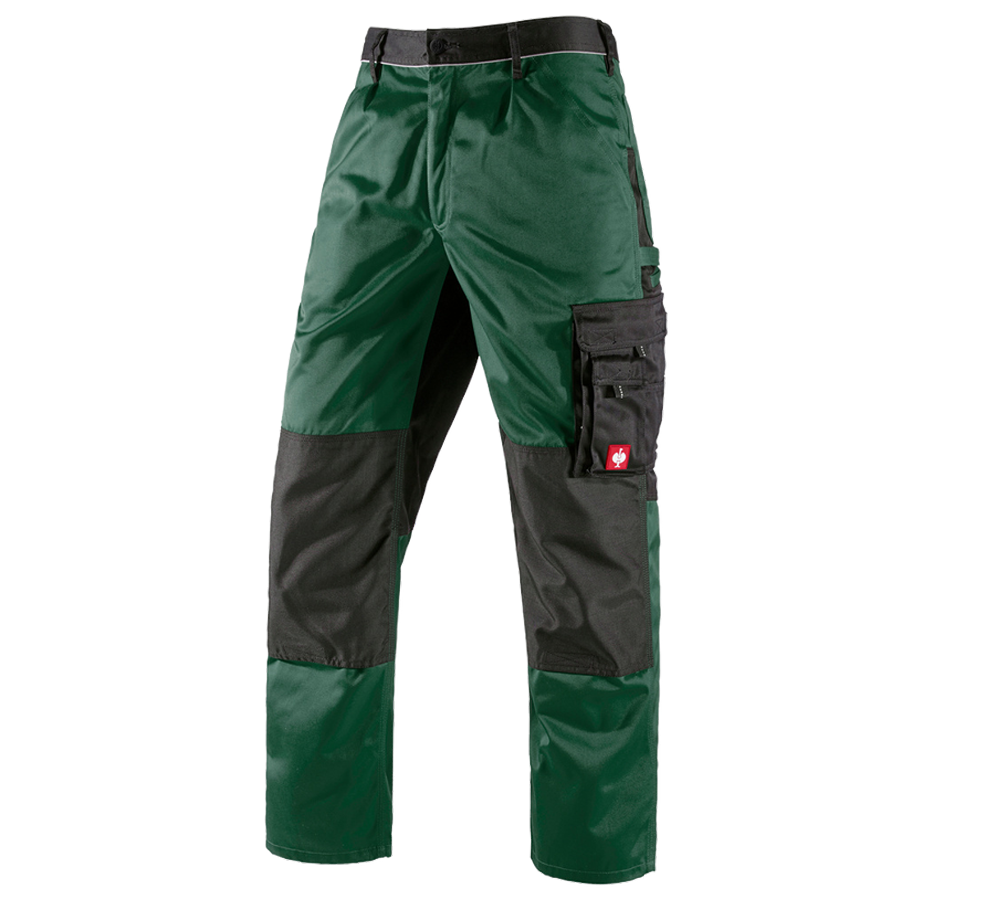 Pracovní kalhoty: Kalhoty do pasu e.s.image + zelená/černá