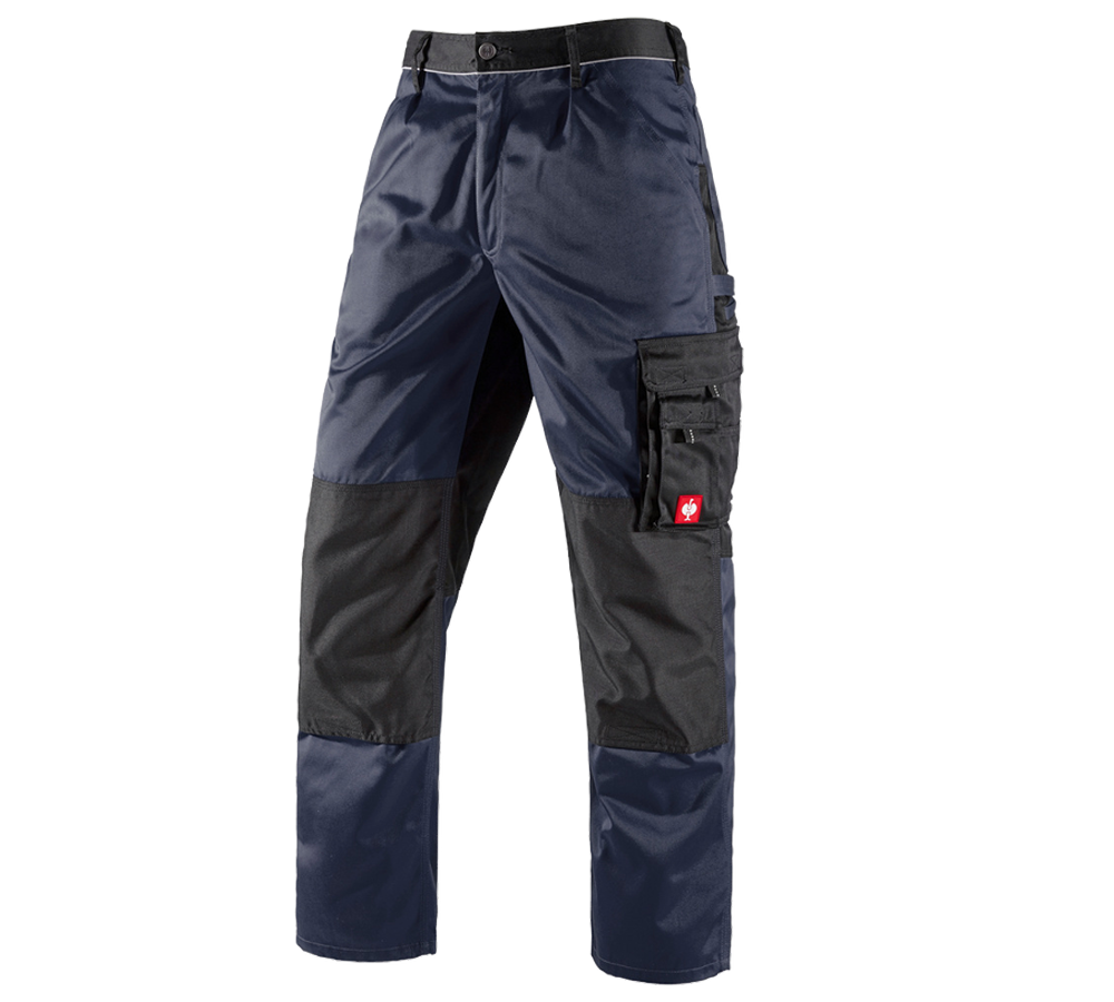 Pracovní kalhoty: Kalhoty do pasu e.s.image + tmavomodrá/černá
