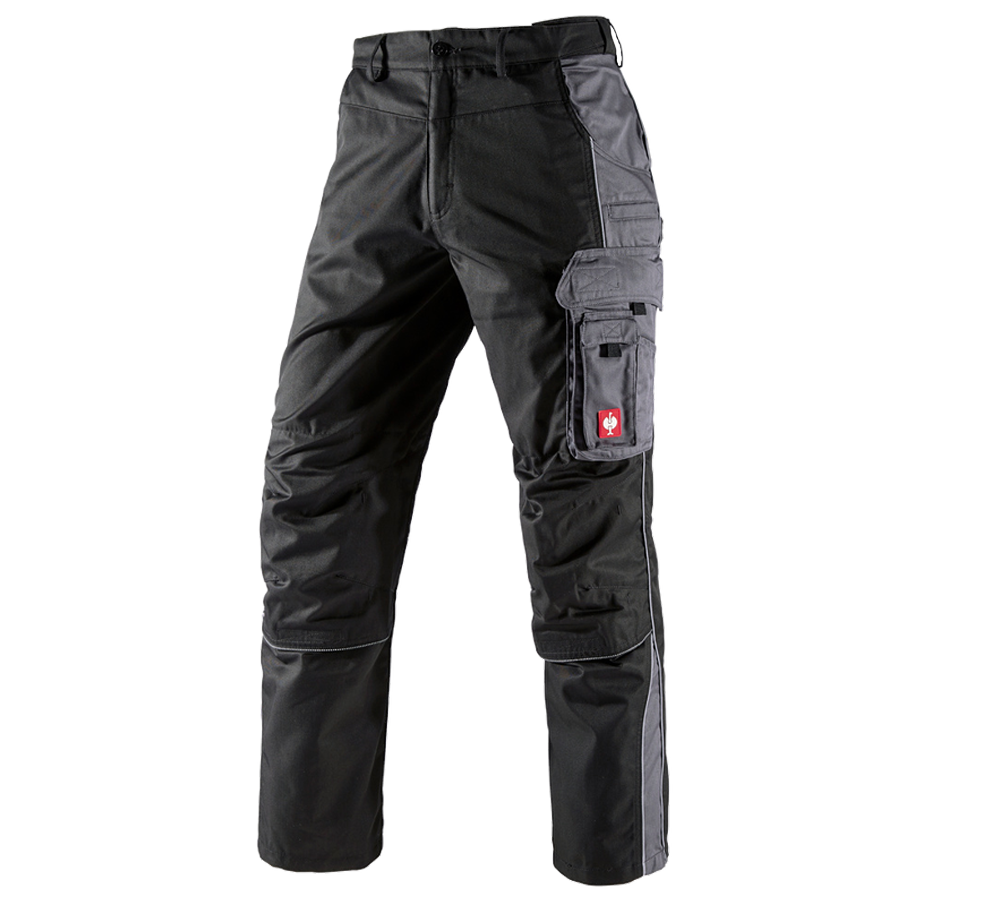 Pracovní kalhoty: Kalhoty do pasu e.s.active + černá/antracit