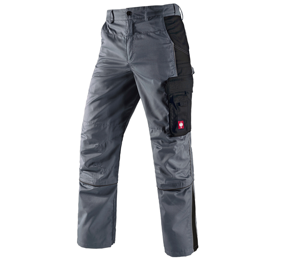 Pracovní kalhoty: Zip-off Kalhoty e.s.active + šedá/černá