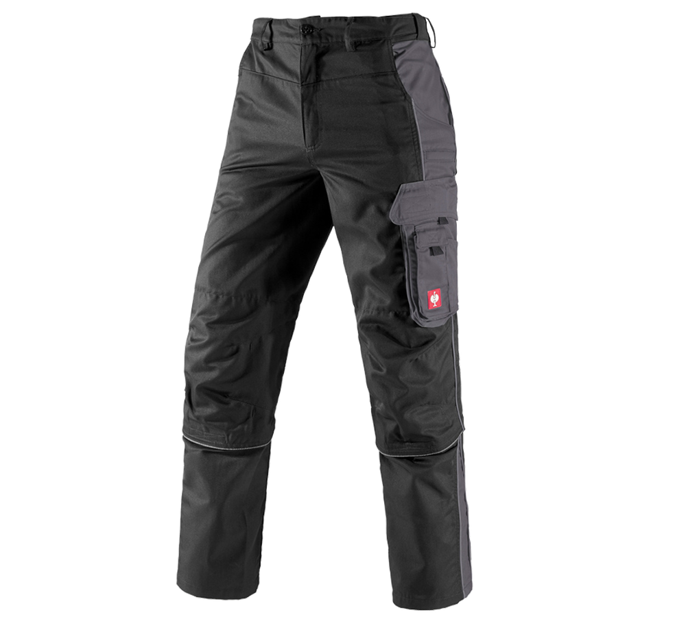 Pracovní kalhoty: Zip-off Kalhoty e.s.active + černá/antracit