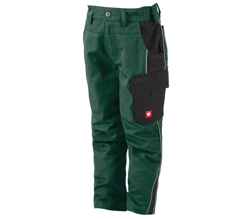 Kalhoty: Dětské kalhoty do pasu e.s.active + zelená/černá