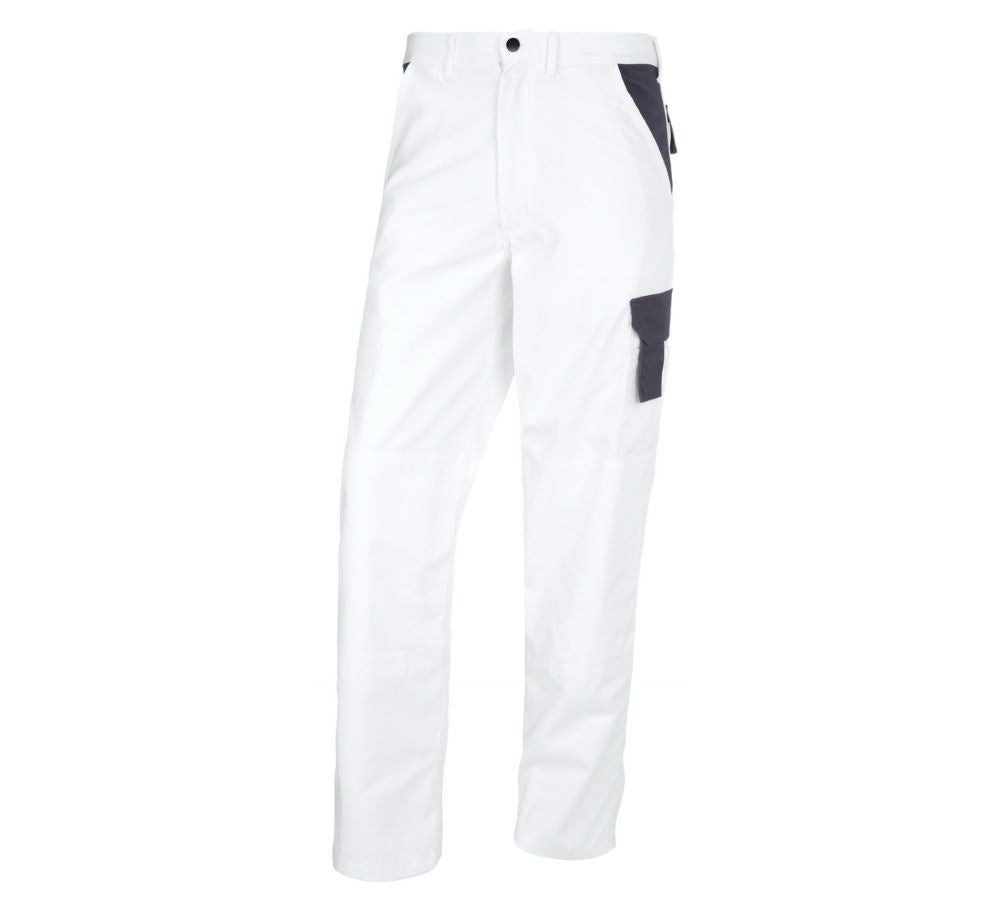 Pracovní kalhoty: STONEKIT Kalhoty do pasu Odense + bílá/šedá
