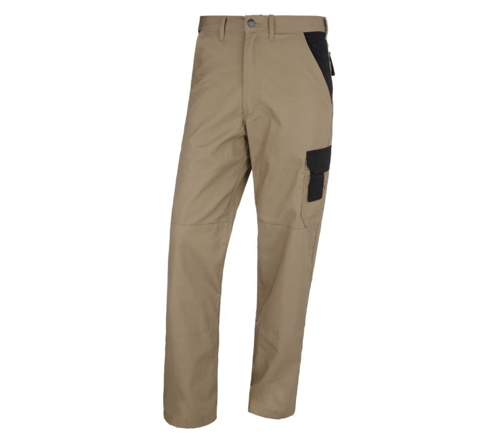 Pracovní kalhoty: STONEKIT Kalhoty do pasu Odense + khaki/černá