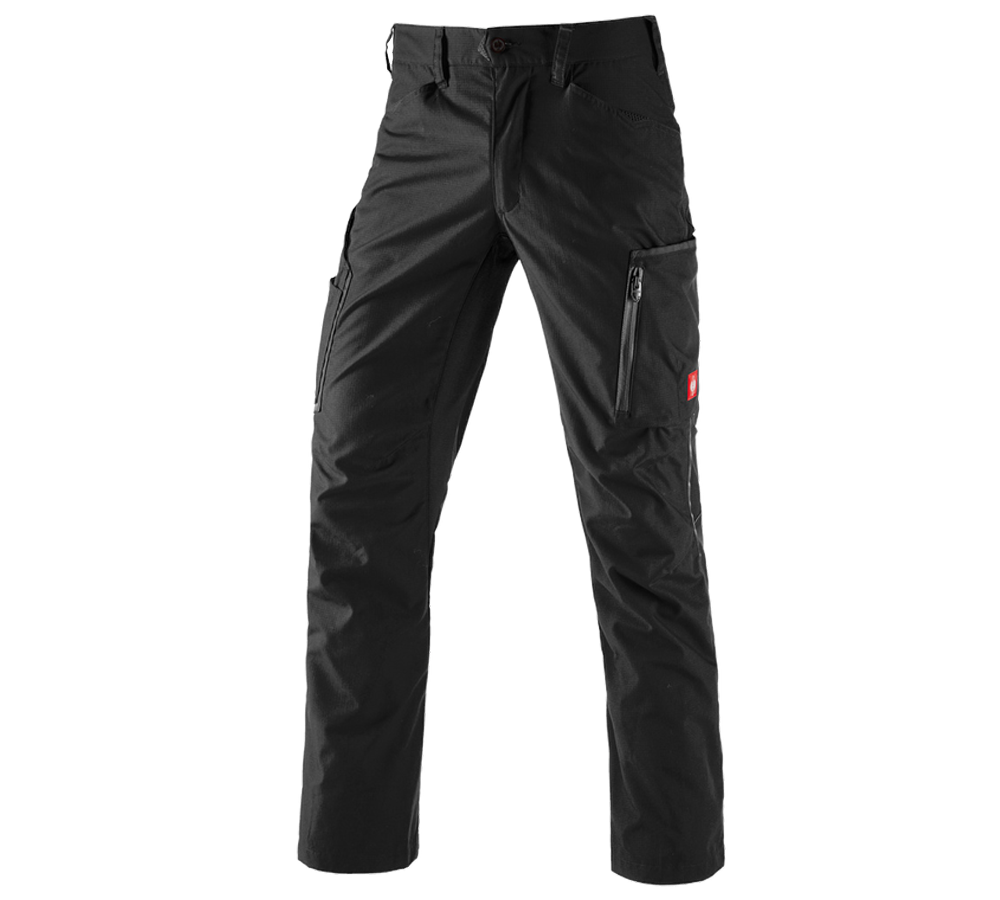 Pracovní kalhoty: Kalhoty do pasu e.s.vision, pánská + černá