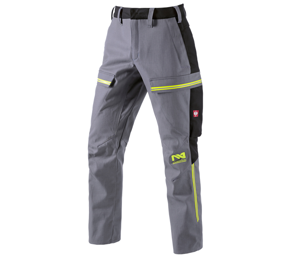 Pracovní kalhoty: Kalhoty do pasu e.s.vision multinorm* + šedá/černá