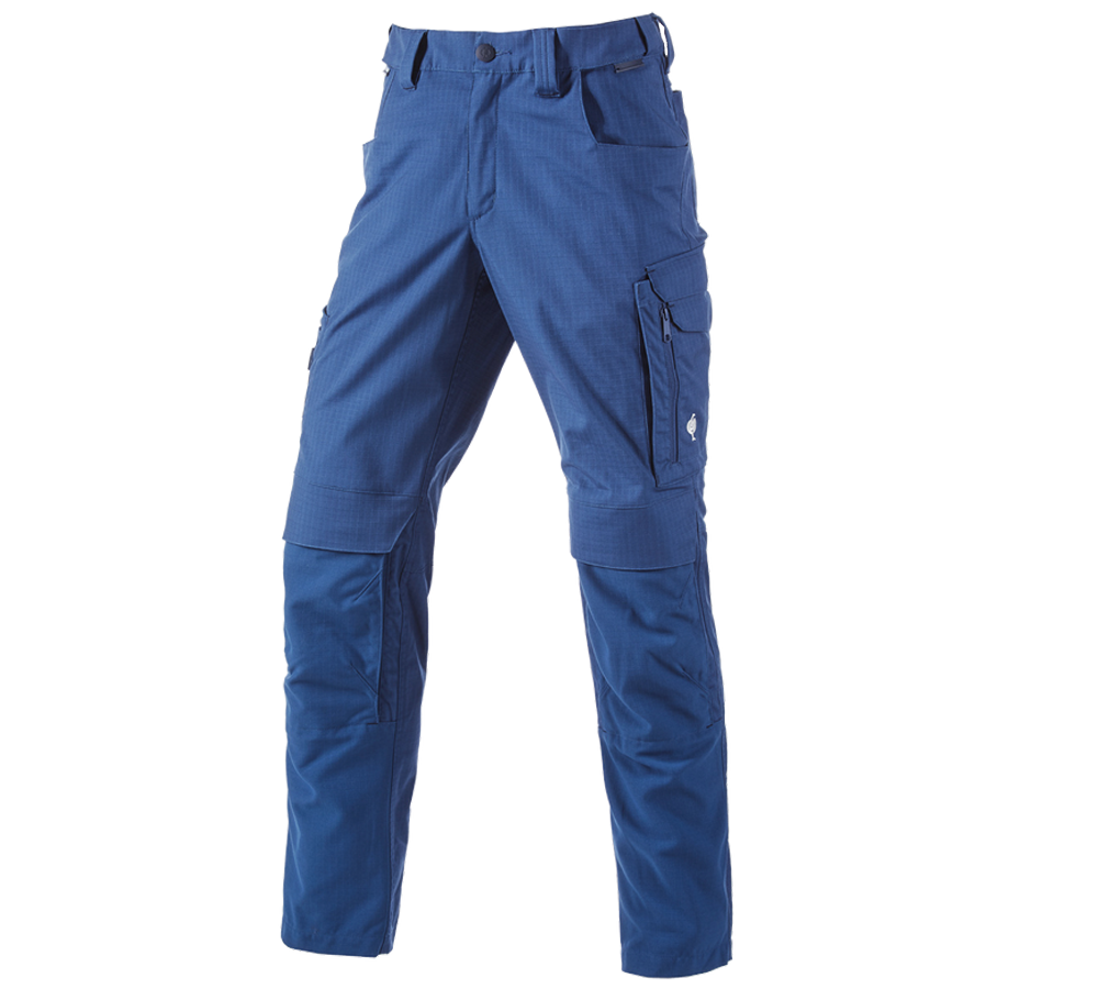 Pracovní kalhoty: Kalhoty do pasu e.s.concrete solid + alkalická modrá