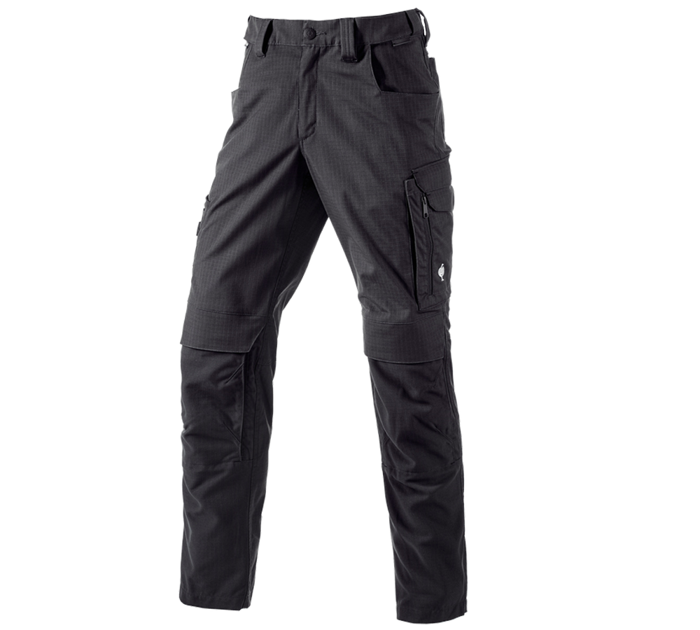 Pracovní kalhoty: Kalhoty do pasu e.s.concrete solid + černá