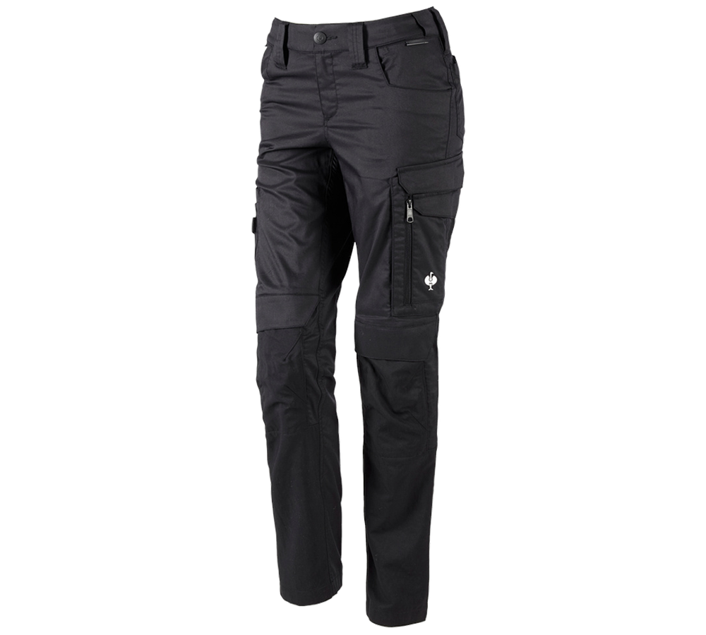 Pracovní kalhoty: Kalhoty do pasu e.s.concrete light, dámská + černá