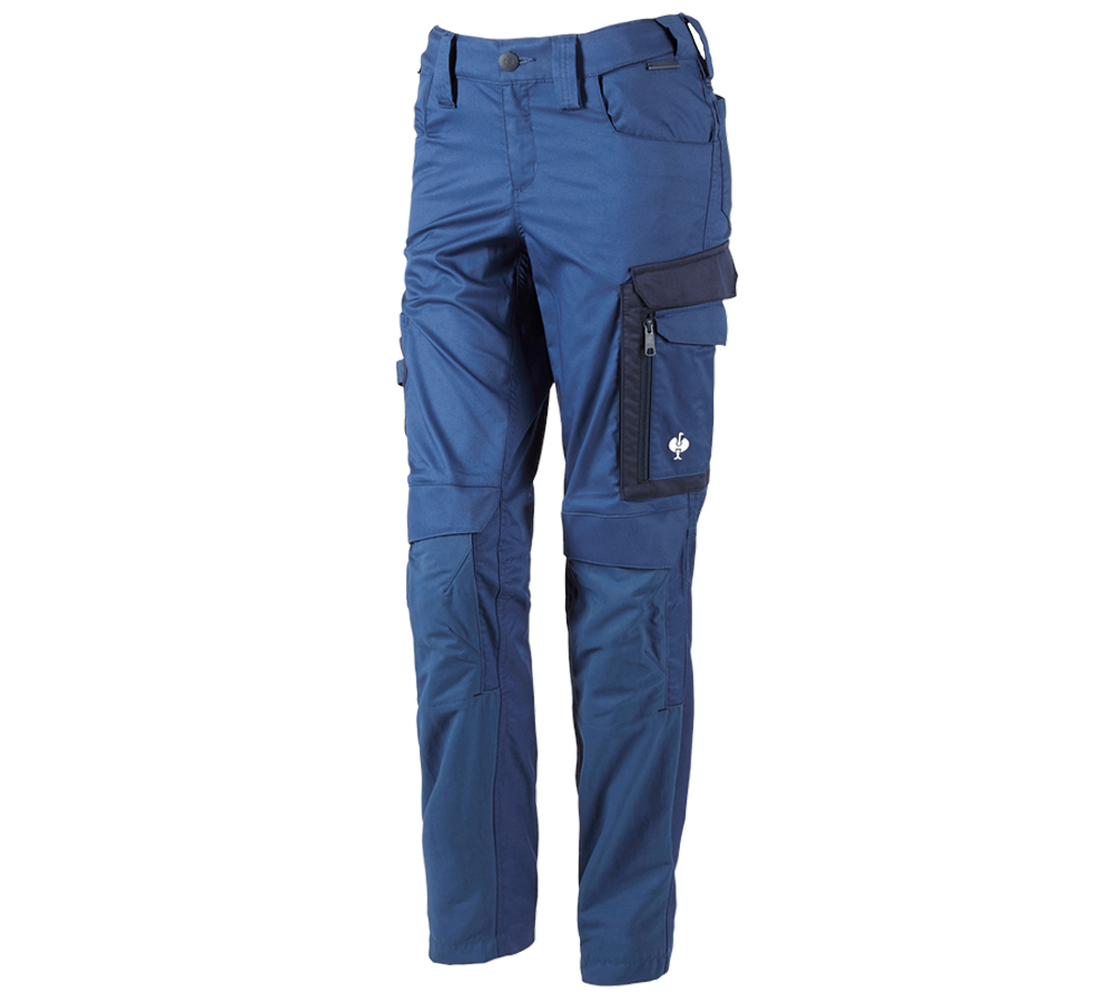 Témata: Kalhoty do pasu e.s.concrete light, dámská + alkalická modrá/hlubinněmodrá