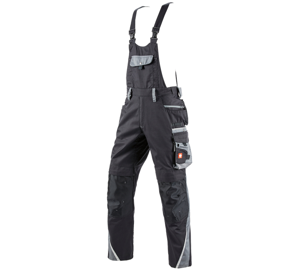 Pracovní kalhoty: Zimní kalhoty s laclem e.s.motion + grafit/cement