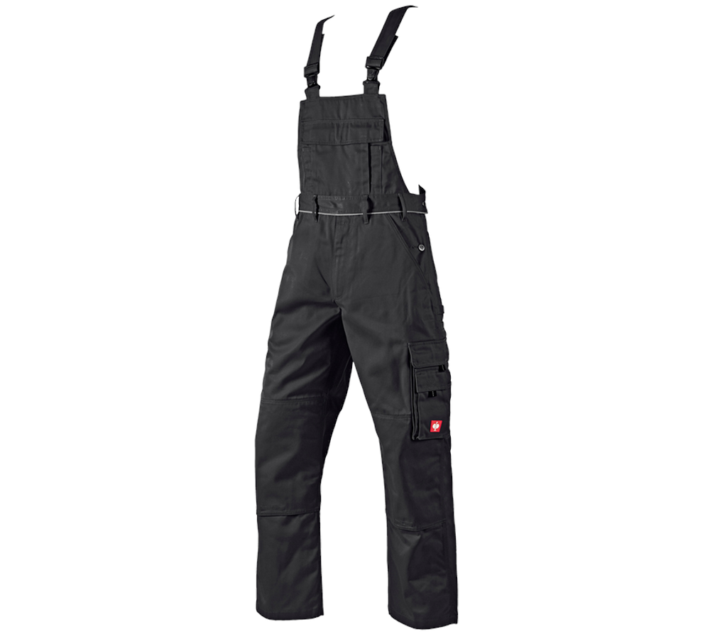 Pracovní kalhoty: Kalhoty s laclem e.s.classic + černá
