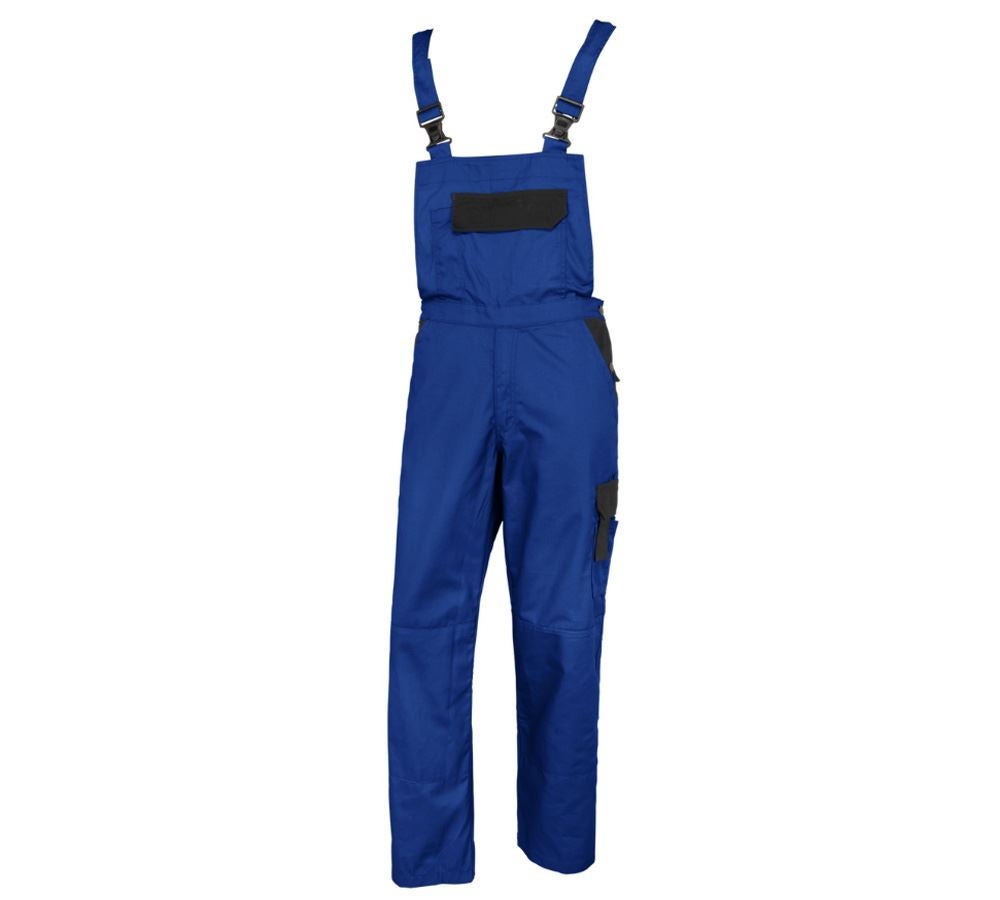 Pracovní kalhoty: STONEKIT Kalhoty s laclem Odense + modrá chrpa/černá