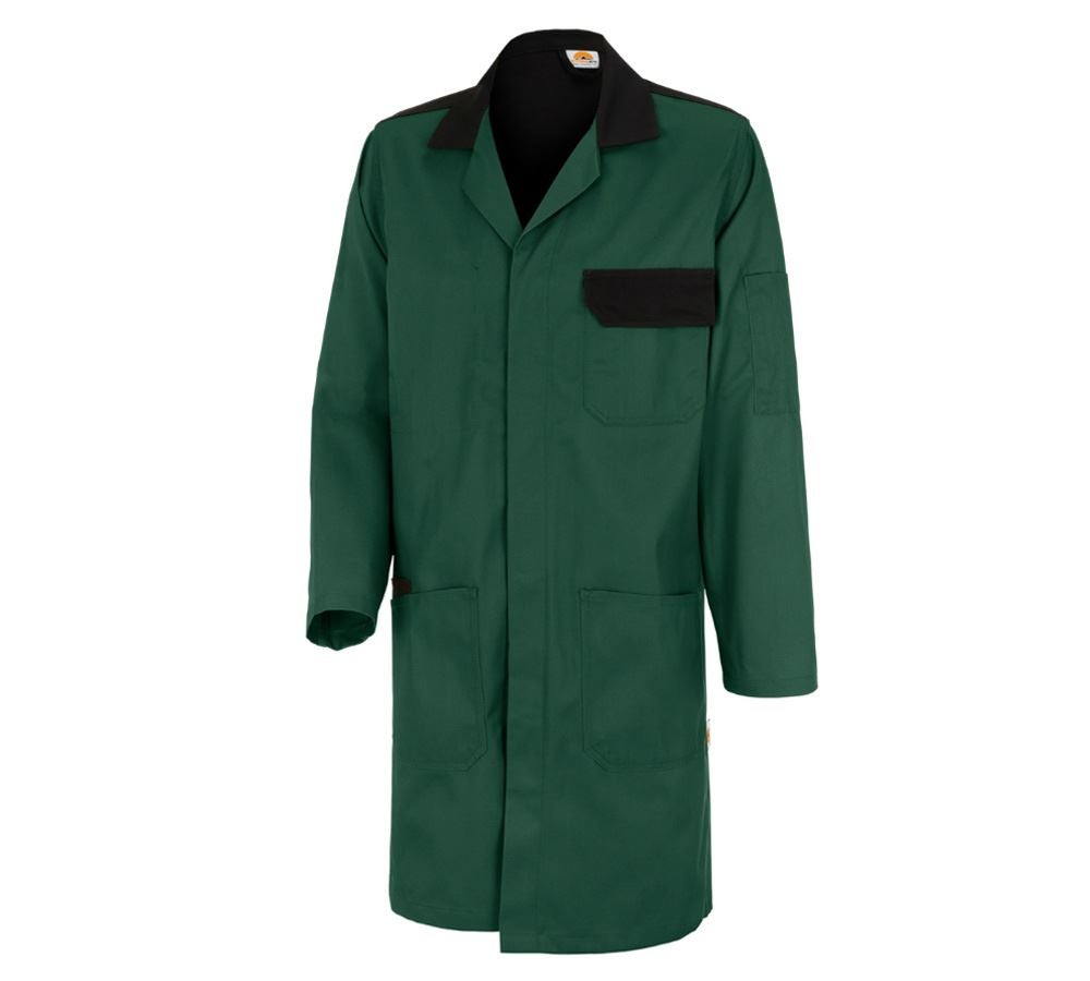 Pracovní pláště: STONEKIT Pracovní kabát Odense + zelená/černá