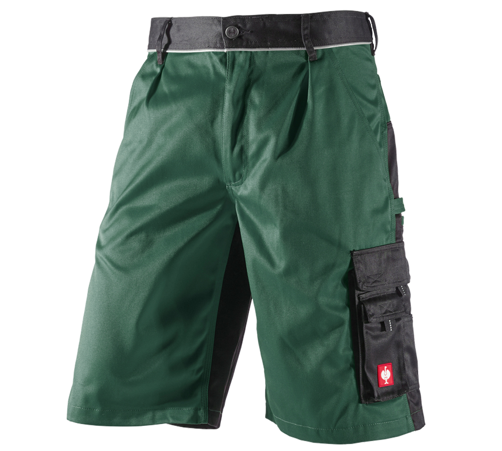 Pracovní kalhoty: Šortky e.s.image + zelená/černá