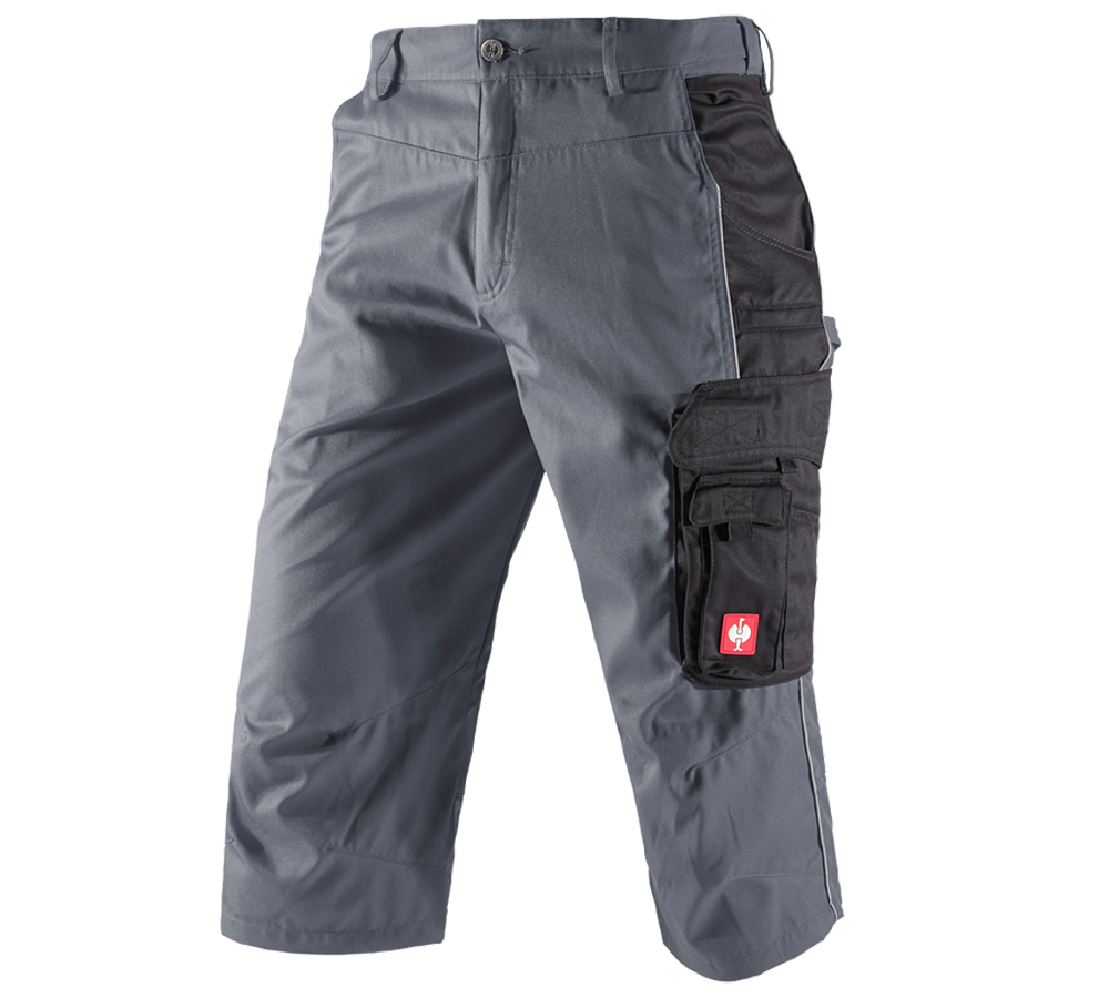Pracovní kalhoty: e.s.active pirátské kalhoty + šedá/černá