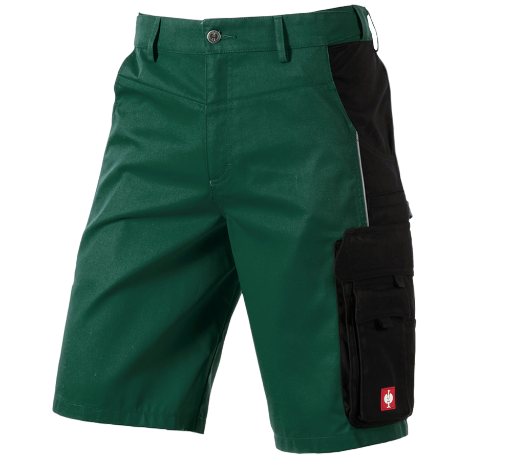 Pracovní kalhoty: Šortky e.s.active + zelená/černá