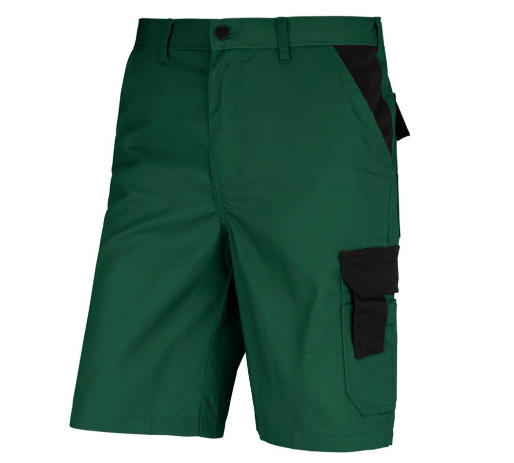 Pracovní kalhoty: STONEKIT Šortky Odense + zelená/černá