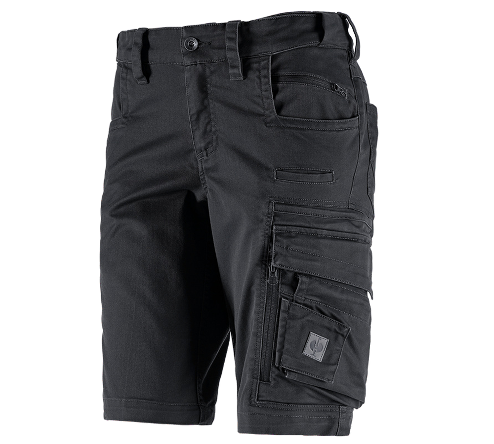 Pracovní kalhoty: Šortky e.s.motion ten, dámské + oxidově černá