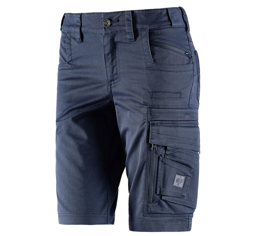 Pracovní kalhoty: Šortky e.s.motion ten, dámské + břidlicová modrá