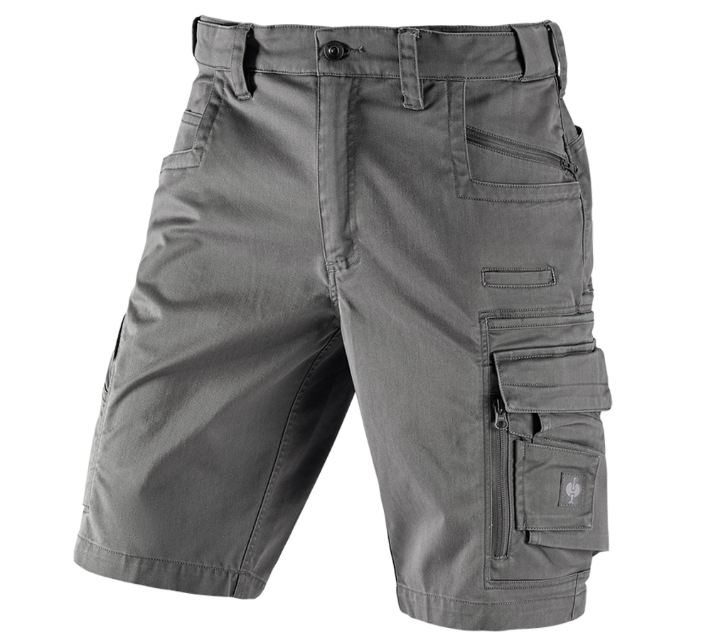 Pracovní kalhoty: Šortky e.s.motion ten + granitová