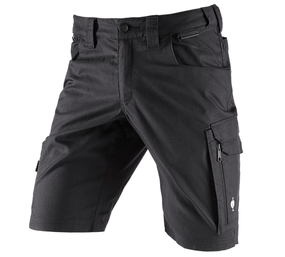 Pracovní kalhoty: Šortky e.s.concrete light + černá