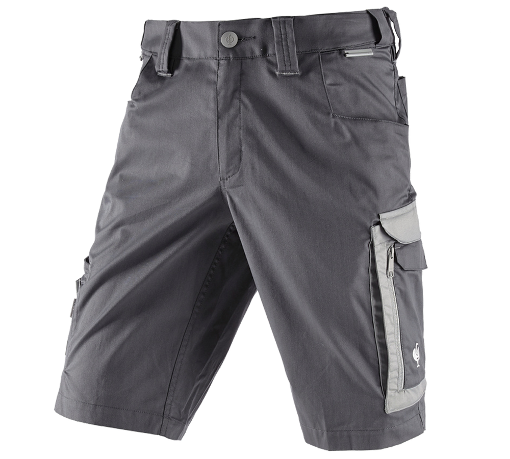Pracovní kalhoty: Šortky e.s.concrete light + antracit/perlově šedá