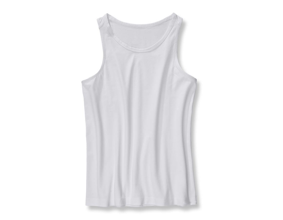 Spodní prádlo | Termo oblečení: e.s. Tílko cotton stretch + bílá