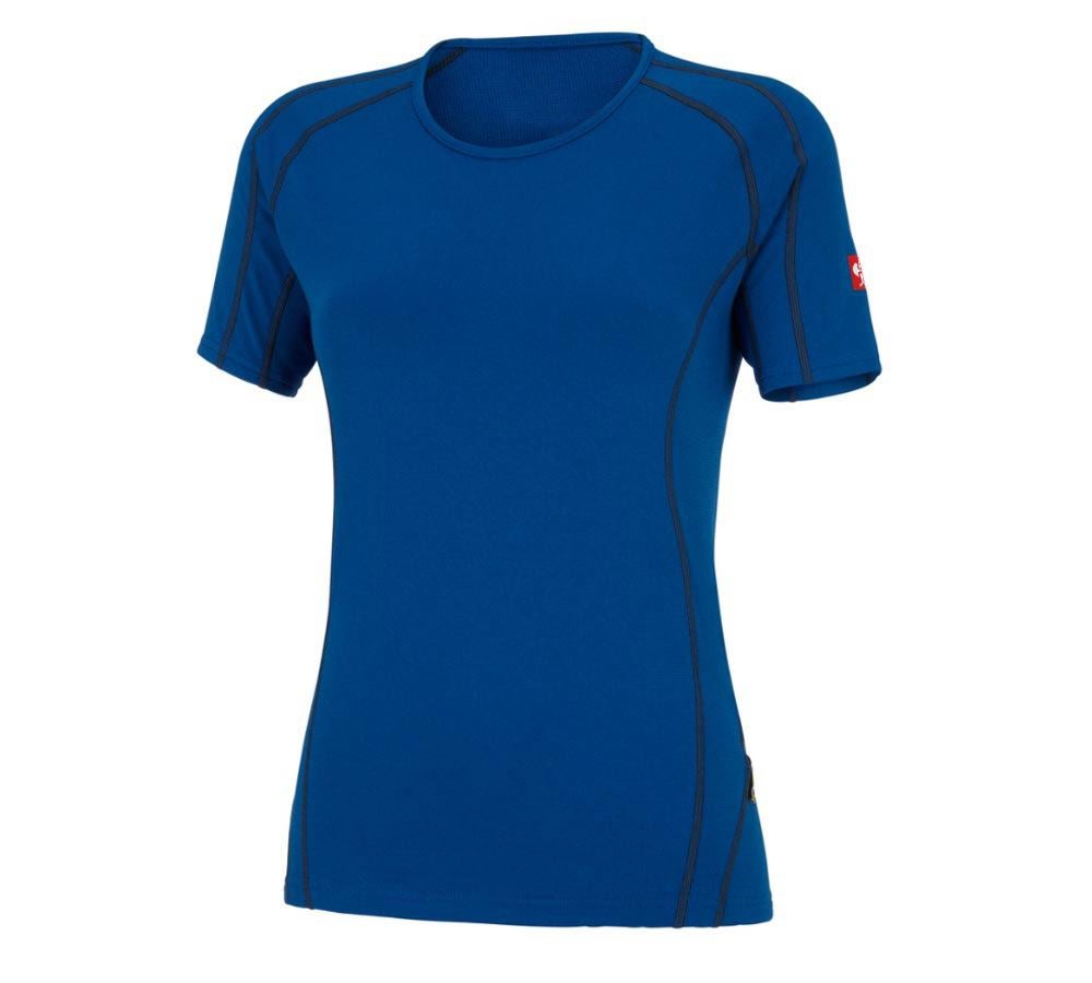Funkční spodní prádlo: e.s. Funkční-Tričko clima-pro, warm, dámské + enciánově modrá