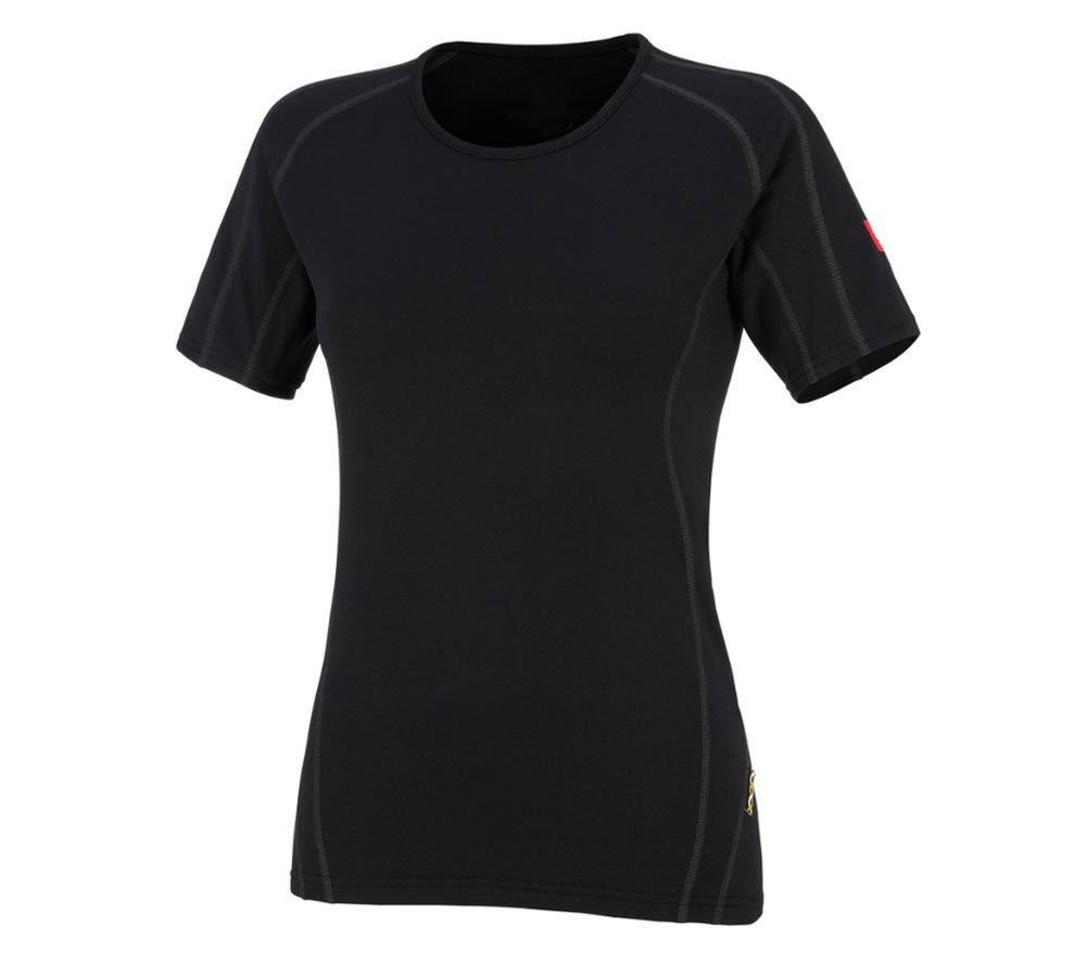 Funkční spodní prádlo: e.s. Funkční-Tričko clima-pro, warm, dámské + černá
