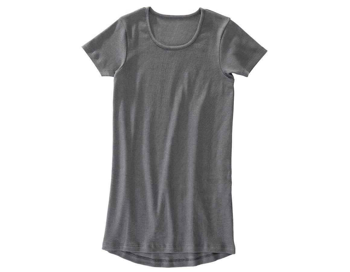 Spodní prádlo | Termo oblečení: e.s. Tričko z žebrované bavlny + titan