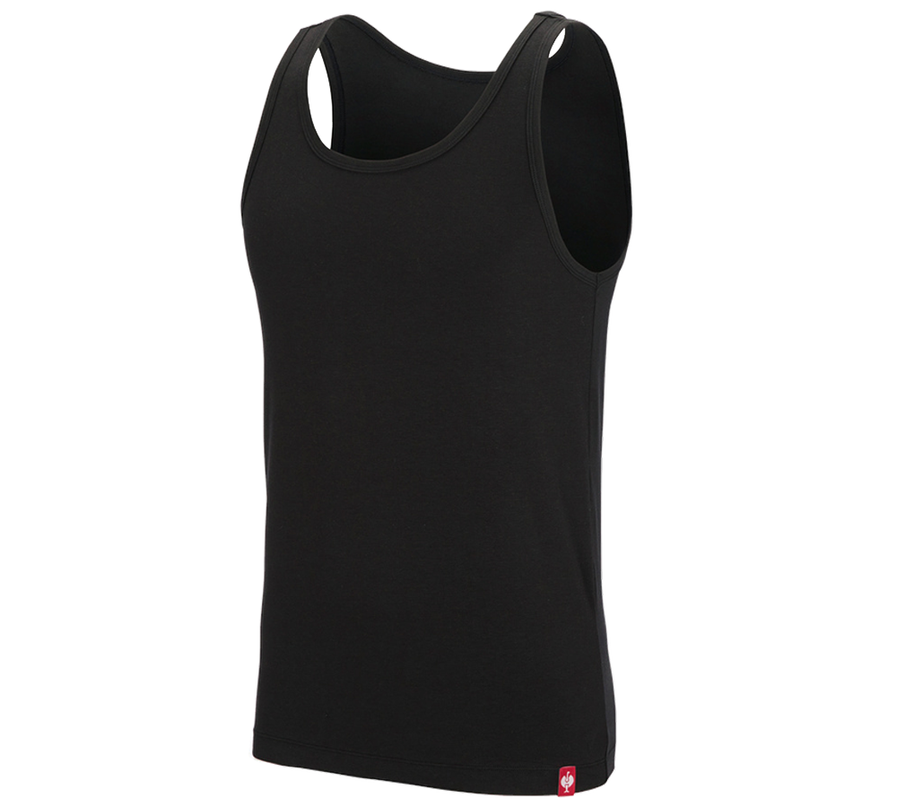 Spodní prádlo | Termo oblečení: e.s. Modal atletické tričko + černá