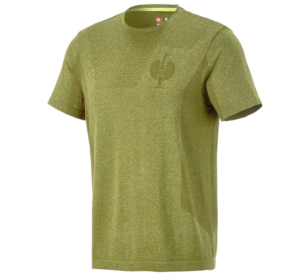 Oděvy: Tričko seamless e.s.trail + jalovcová zelená melanž
